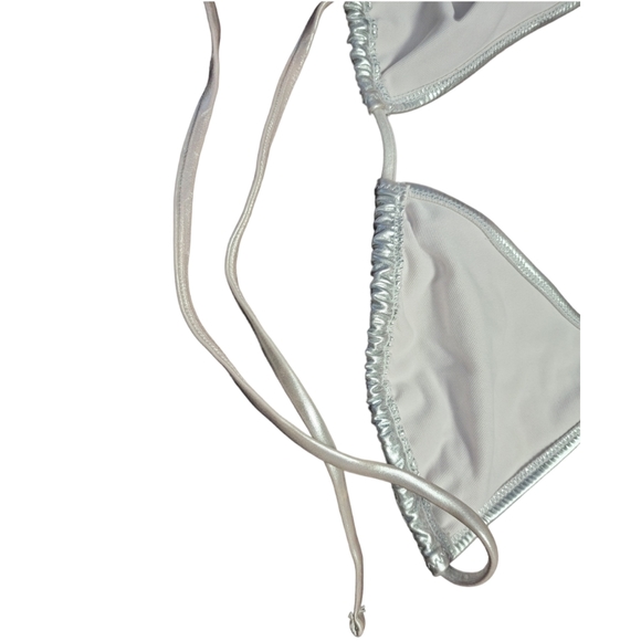 Missguided x Playboy Silver Bikini - Picture 12 of 12